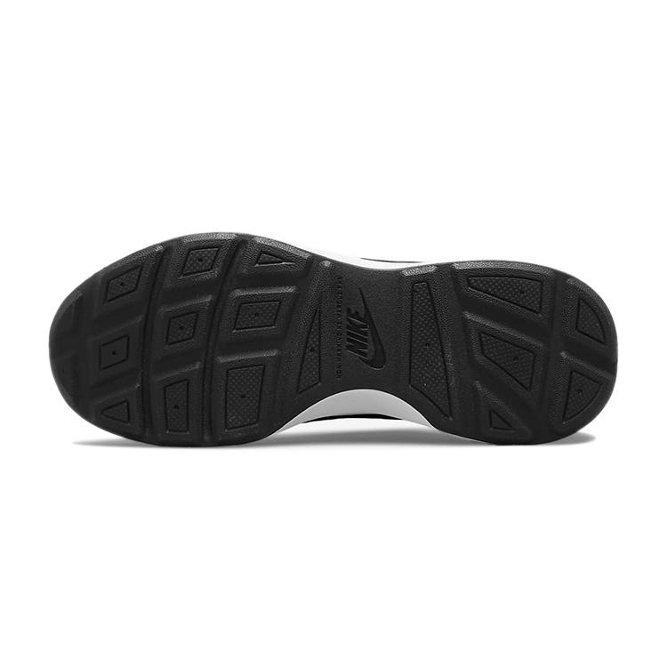 Nike Детские кроссовки для бега Wearallday Низкие Черно-бело-зеленые Подростковые CJ3816-015