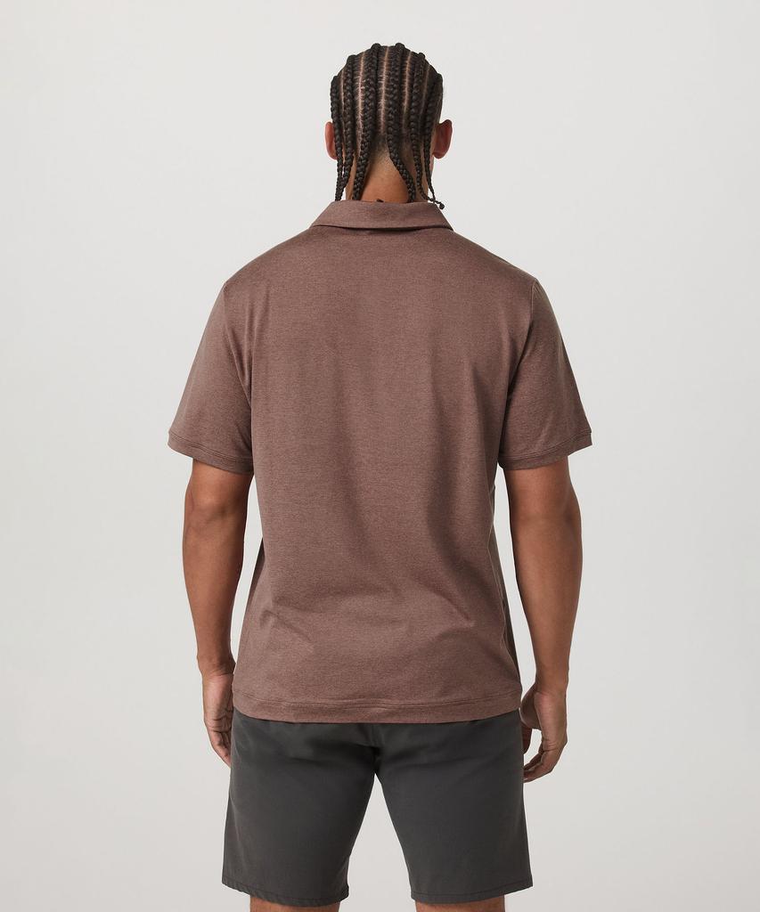 VUORI [Men'S] Short Sleeve Ponto Performance Polo_Brown_Vr16121029