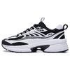Li Ning Comet Износостойкие и легкие Низкие повседневные кроссовки Женские Белый Черный AGCT236-1