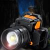 Multifunctional Mining Light T6 Zoom Headwear Flashlight USB Rechargeable Lighting Outdoor Night Fishing Headlamp Strong Light Induction Headlamp