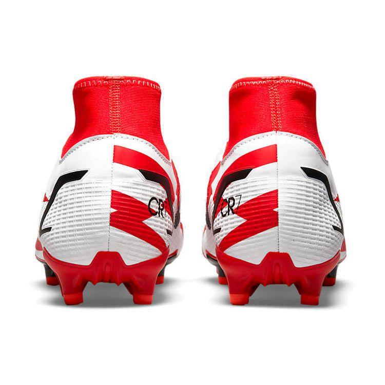 Nike Кроссовки унисекс Mercurial Superfly 8 Academy CR7 MG Чили красные, белые, полностью оранжевые, черные DB2854-600