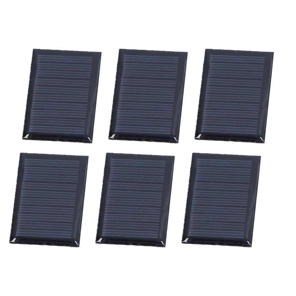 10pcs Small Solar Cell Weather Resistant DIY Solar Panel Module for Science Projects Toy Light
