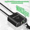 Сетевой кабель RJ45 Коммутатор Хаб 1 В 2 3 Выхода Конвертер 1000 Мбит/с Гигабитный Ethernet Коммутатор Хаб Разветвитель Сети Адаптер для Расширения LAN на ПК