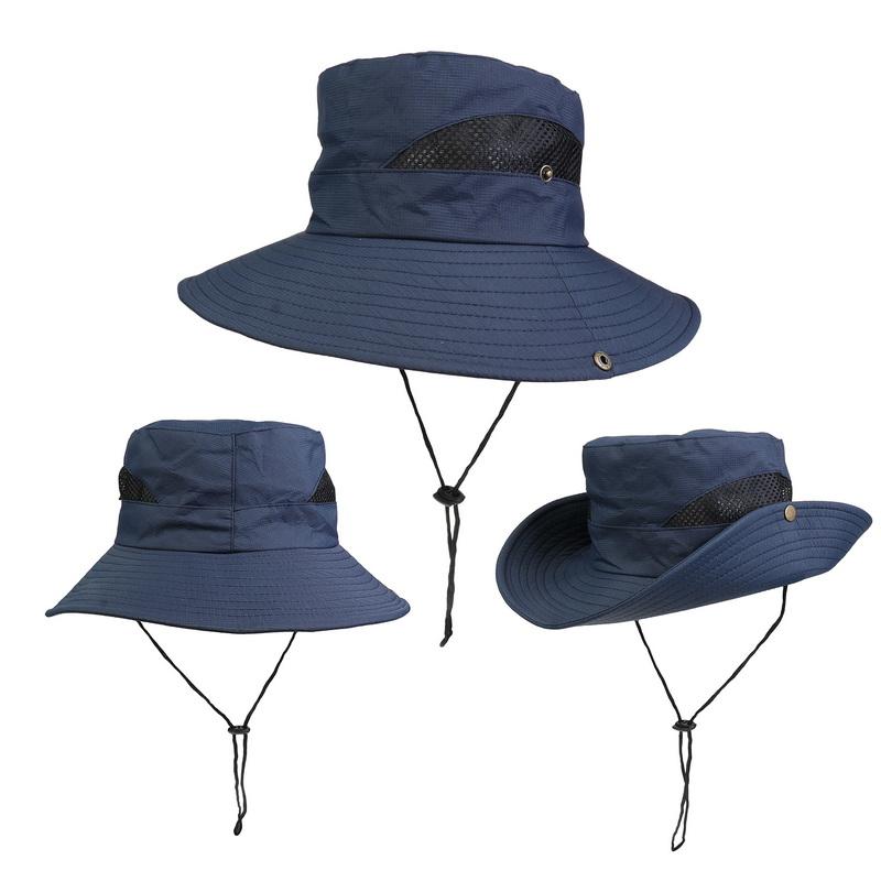 Шляпы от солнца для мужчин, складная шляпа-ведро с широкими полями, защита от ультрафиолета для женщин, сафари, велоспорт, рыбалка, пляжный отдых, пеший туризм, скалолазание на открытом воздухе