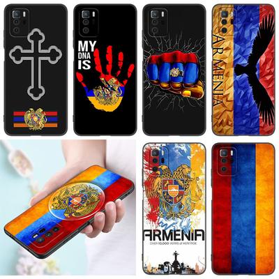 Чехол для телефона с армянским флагом Армении для Xiaomi Redmi Note 7 8 9 10 Lite 11 11E 11T 12 Pro 11S 4G 10T 5G 8T 9S 10S, черный чехол из ТПУ