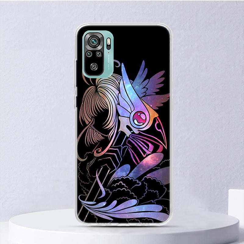 Мягкий чехол для телефона Xiaomi Redmi Note 14 13 12S 11S 10S 12 Pro Plus с рисунком из аниме CardCaptor Sakura, чехол-ракушка 11 10 11E 11T Note14