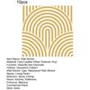 10/20/30/40/50 шт. Бохо Наклейка на настенную плитку Водонепроницаемая Геометрическая Самоклеящаяся Декоративная Наклейка Дом