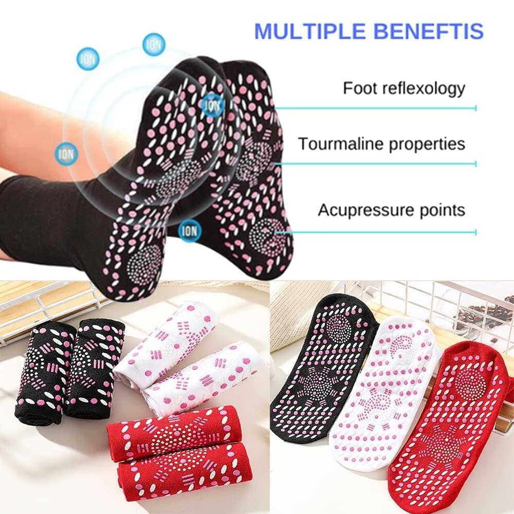 Носки с подогревом «Полынь» Удобные эластичные прочные теплые хлопковые носки, которые можно стирать в холодной воде