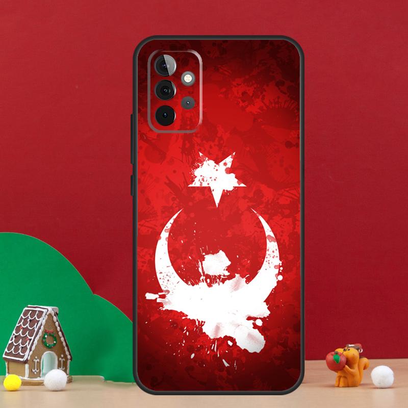 Республика Турция Реалистичный чехол-флаг для Samsung Galaxy A54 A06 A16 A26 A36 A56 A53 A32 A52 A33 A13 A55 A35 A15 A14 A34 A17