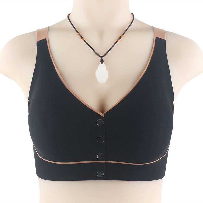 Новый стикер бесследный бюстгальтер с передней застежкой женский с усиленной нижней окружностью не скручивающийся чашка без косточек большого размера