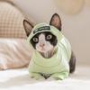 Одежда для питомцев осень и зима домашняя одежда двухлапые топы для сна с немецким котом бесшерстный кот одежда для кота