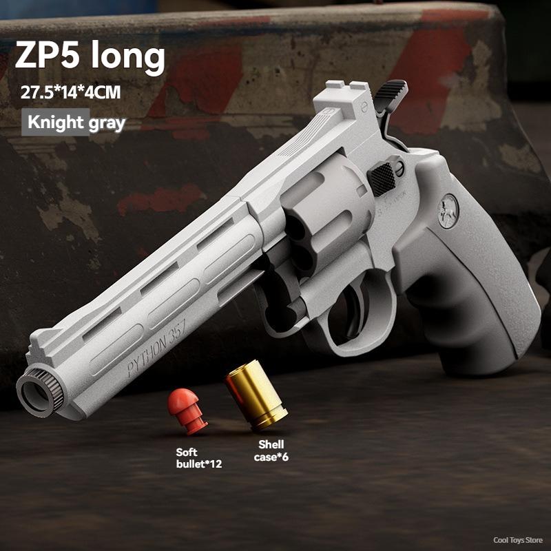 Оружие двойного действия, игрушечный револьвер, игрушечный метательный пистолет, ручное оружие, пистолет-пулемет, страйкбол для мальчиков, игра-стрелялка для взрослых