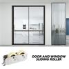 Industrial Sliding Door Wheel Roller Push-Pull Window Roller Steel/Nylon Window Roller Quick Install for Sliding Doors