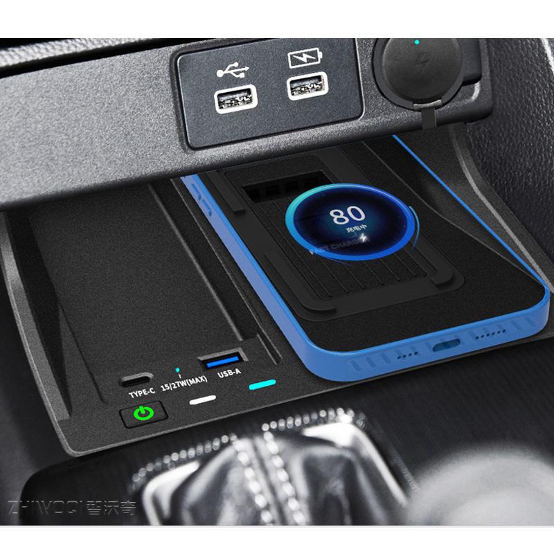 For Honda CIVIC 2022 Wireless Charger Phone Fast Charging Plate Wireless Charging Car