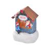 Маленький рождественский светящийся домик, красочный рождественский деревенский домик, рождественские домики из смолы, детские подарки