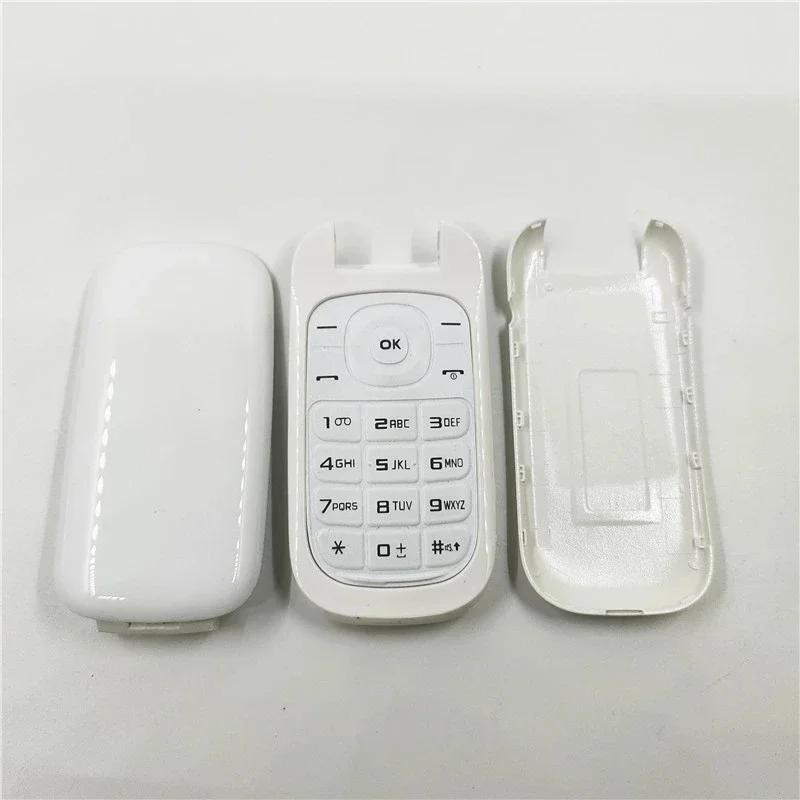 Полный корпус для мобильного телефона Samsung E1272, сменная панель, с английской клавиатурой