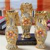 Vase Ornament Ceramic Craft Gold Wedding Gift Living Room Decoration Opening Ornament Soft Decoration Home Decor