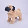Simulation Plush Toy Dog Animal Plush Doll Simulation Pug Dog Plush Doll
