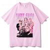 Футболка Lady Gaga Mayhem Мода Альбома Женская Одежда Ретро Летняя Харадзюку Женская Одежда Одежда для Фанатов Футболки