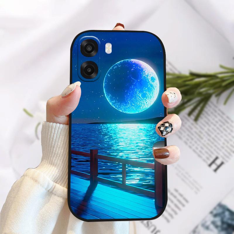 Для OPPO A6x 4G 5G Чехол Роскошный Ударопрочный Силиконовый Мягкий Защитный Чехол для Телефона Для OPPO A6 X Противоударный Корпус CPH2819 CPH2783