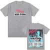 2026 Rebel Ragers Tour T-Shirt American Rapper Kid Cudi High Quality Short Sleeve T-Shirt Unisex Gothic Women Unisex T-Shirt Y2K