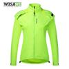 WOSAWE Высококачественная женская куртка-дождевик для езды на велосипеде, водонепроницаемый плащ с капюшоном, дождевик для езды на мотоцикле, светоотражающая ветровка