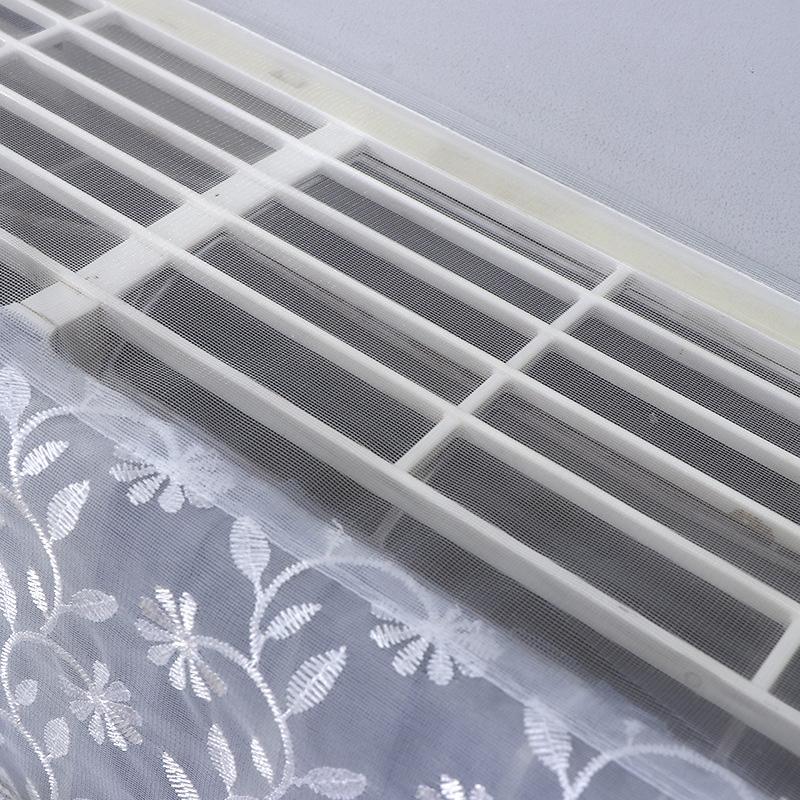 1 шт. Чехол для кондиционера Предотвращает прямое дутье Занавеска-ветрозащита с бантом Подвесной Воздухонепроницаемый