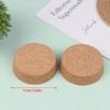 2Pcs/Lot Lab Top Dia 74Mm-103Mm Wood Big Cork Thermos Bottle Stopper Essential Oil Pudding Glass Bottle Lid