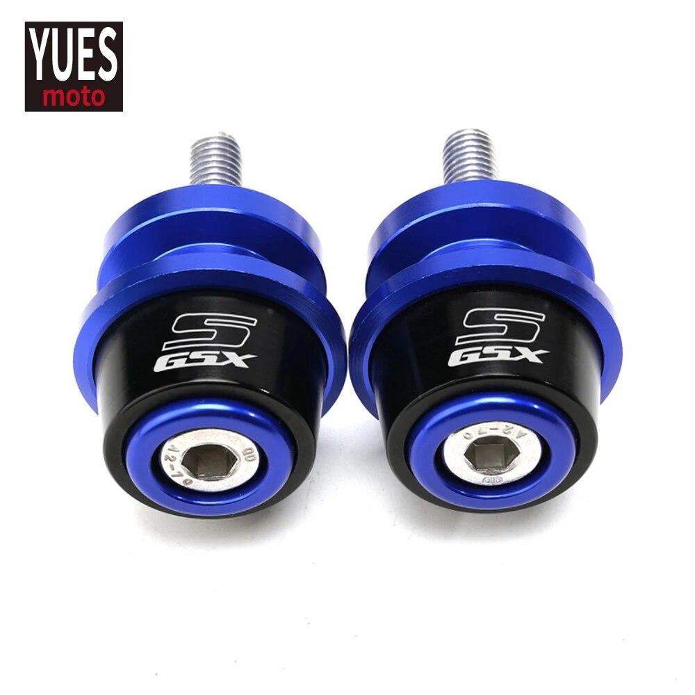 Аксессуары для мотоциклов с ЧПУ, высокое качество, 8 мм, катушки маятника, подставка, винты для Suzuki GSXS750 GSXS1000 F-ABS GSXS 750 1000