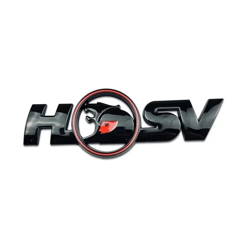 Металлическая наклейка на кузов автомобиля для логотипа HSV, автомобильная эмблема, украшение передней решетки радиатора, заднего багажника