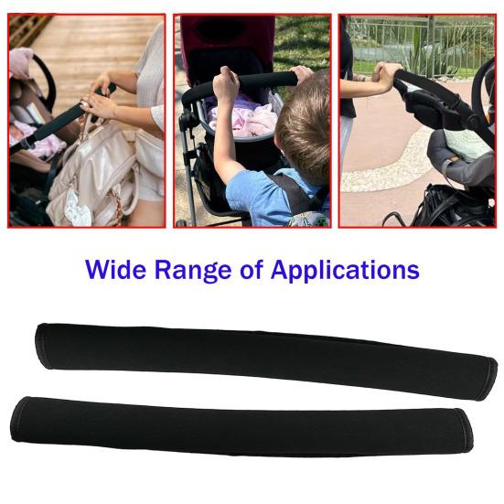 Рукав-чехол на ручку детской коляски, нескользящий, зимний, теплый, универсальный, подлокотник для детской прогулочной коляски
