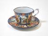 Nishikai Ceramics Presentation Old Imari Coffee Bowls and Dishes Set 31802