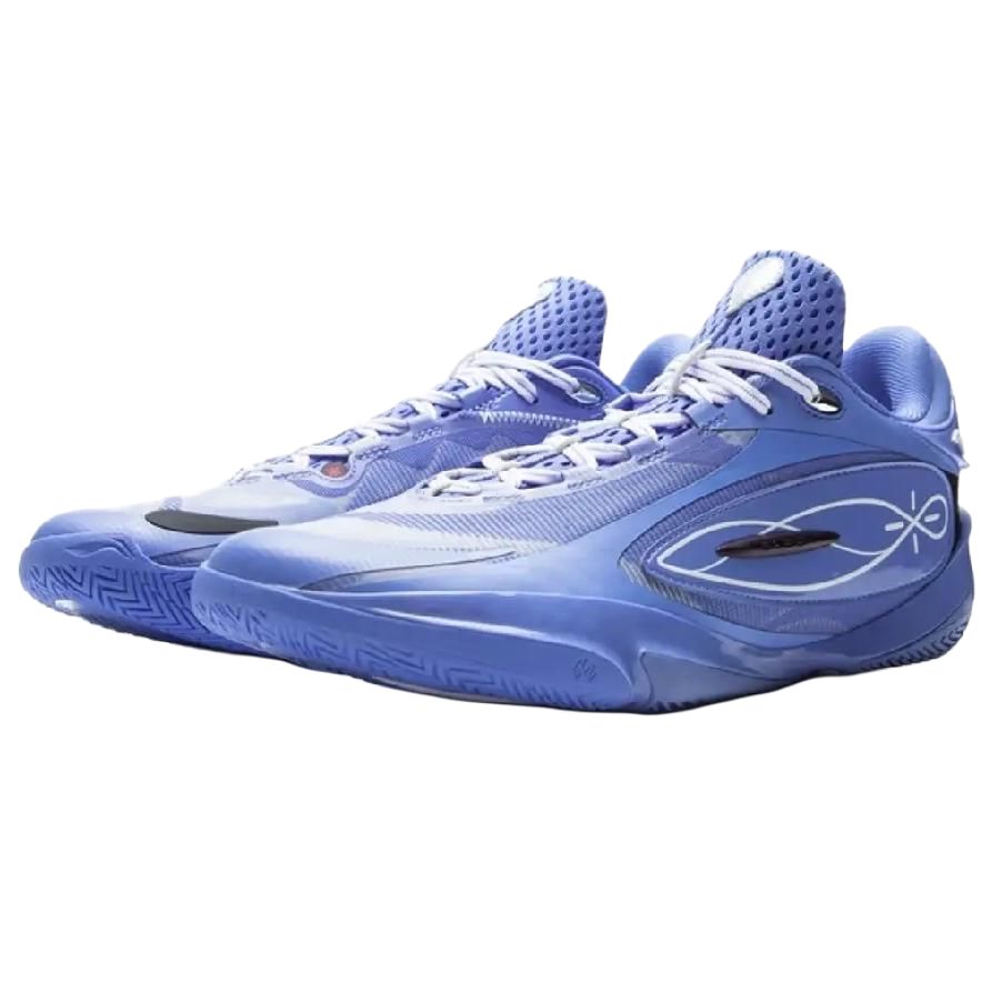 Li Ning Wade 808 5 ULTRA Амортизация Отскок Низкие Баскетбольные Кроссовки Мужские Синие ABAV015-28
