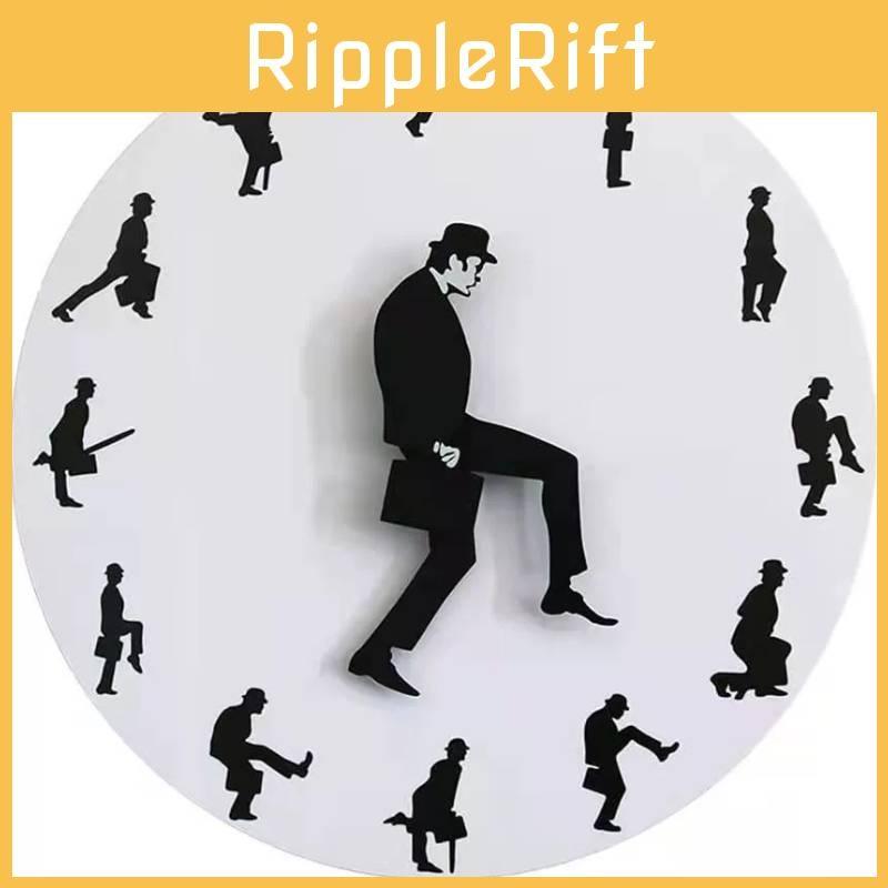 Ministry Silly Of Walk Design Clock Silent Without Frame Living Decoration Room