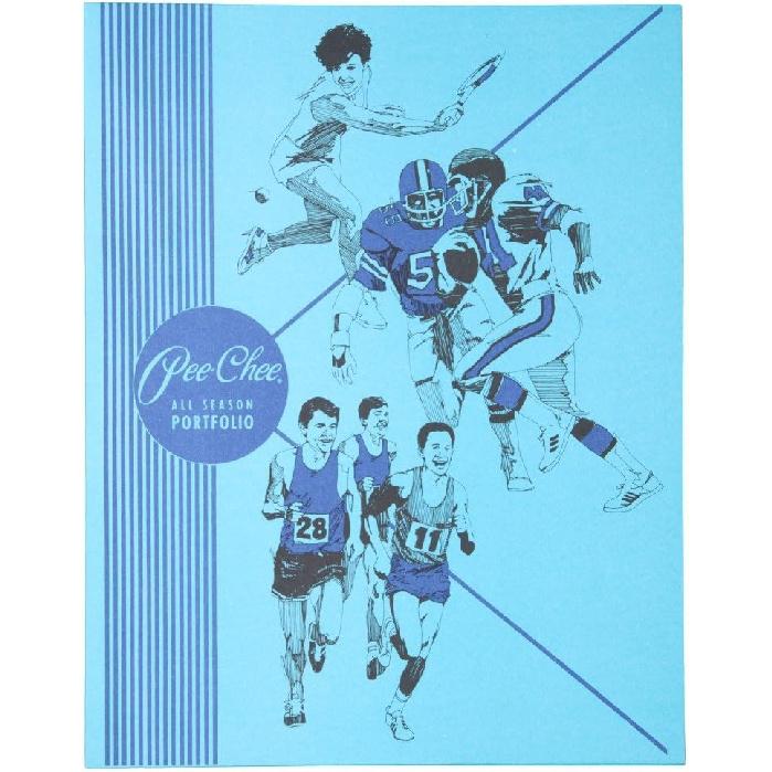 Папки Mead с 2 карманами, Портфолио Color Talk Pee Chee, Ассорти цветов, 5 шт. (73331)