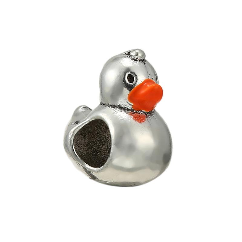 2pcs /Lot Cute Owl Panda Fish Mom Turtle Charm Beads Pendant Fit Diy Original Bracelets Necklaces For Women Men Jewelry Making