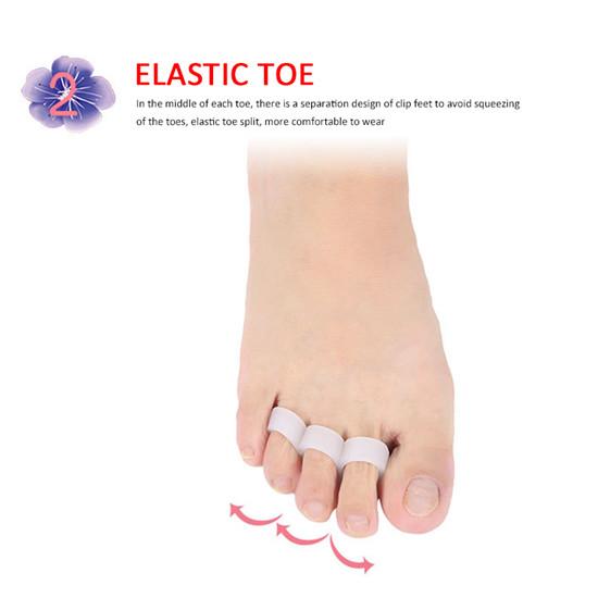 2 шт. силиконовый гель-молоток для выпрямления и корректора пальцев ног для скрюченных пальцев улучшает баланс, уменьшает дискомфорт