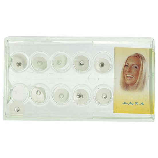 10Pcs/Box 2mm Shiny Imitation Crystal Oral Dental Teeth Tooth Jewelry Ornament