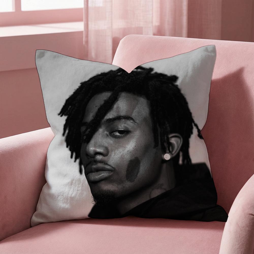 P-Playboi Carti ПЕВЕЦ Наволочка для подушки Многоцелевая наволочка для дома и автомобиля - Двусторонняя, Мягкая и прочная для повседневного использования