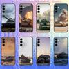 Чехол для телефона Основной боевой танк Abrams M1A2 для Samsung Galaxy A73, A72, A71, A70, A52, A51 Другие Мягкий черный чехол