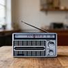 Ретро Радиоприемник AM FM SW Специально для Пожилых Людей Простое Управление Громкий Динамик и Питание от Батарей или Сети 230В