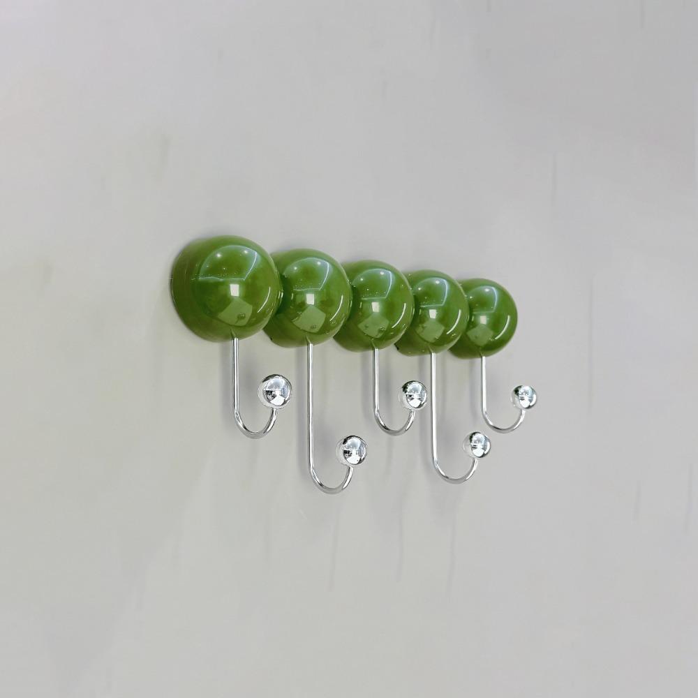 No Marks Suction Cup Hook Removable Clothes Storage Rack Hat Storage Coat Hanger  Entrance Door