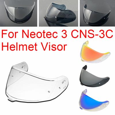Ветровое стекло для шлема SHOEI Neotec3 Щиток для лица Солнцезащитный Линзы для мотоциклетного шлема Ветрозащитное Сменное Замена визора
