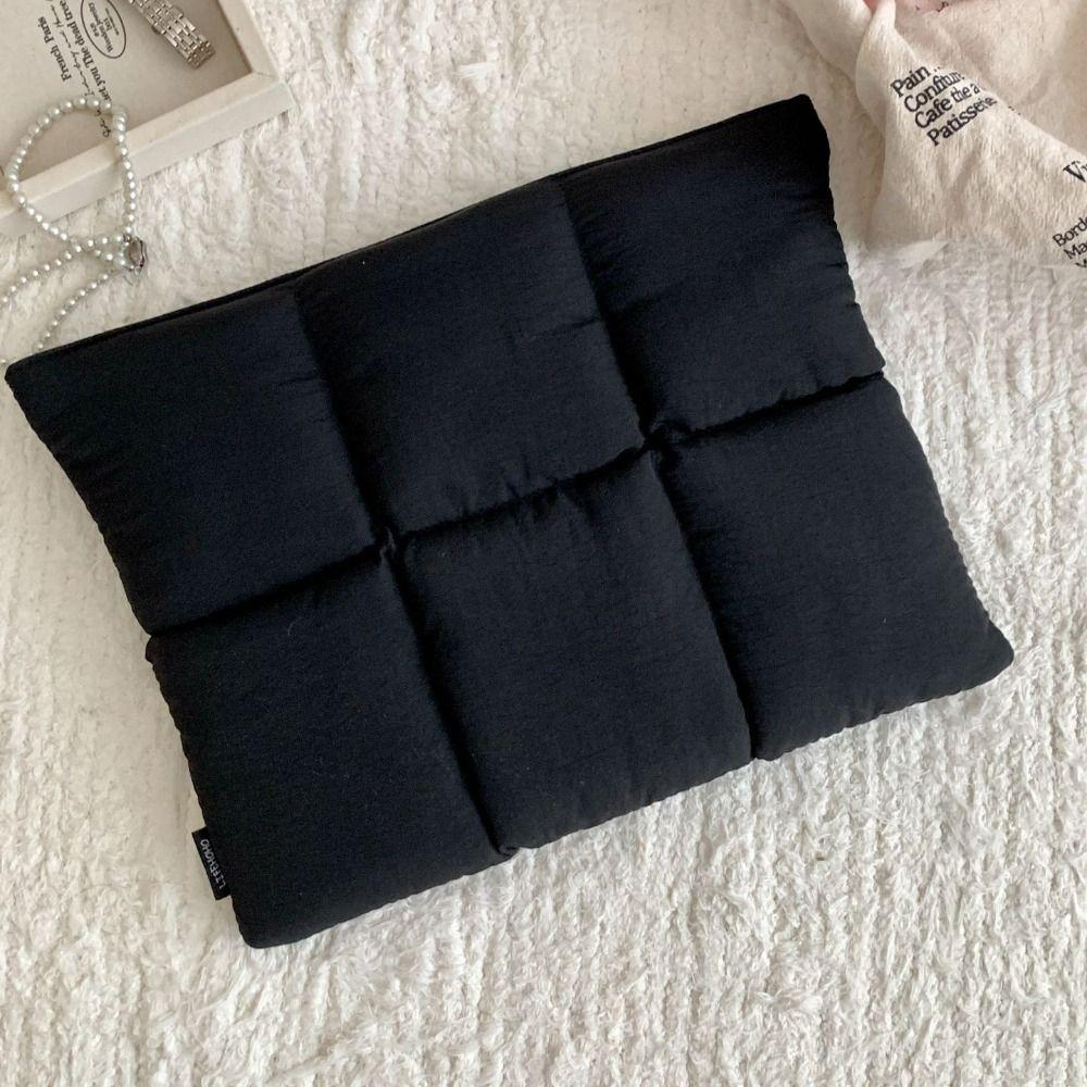 13 15-дюймовая стеганая сумка-подушка для ноутбука, пуховый чехол для ноутбука, мужской, женский, автоматическое закрытие, для HP/Lenovo/Xiaomi Air Pro