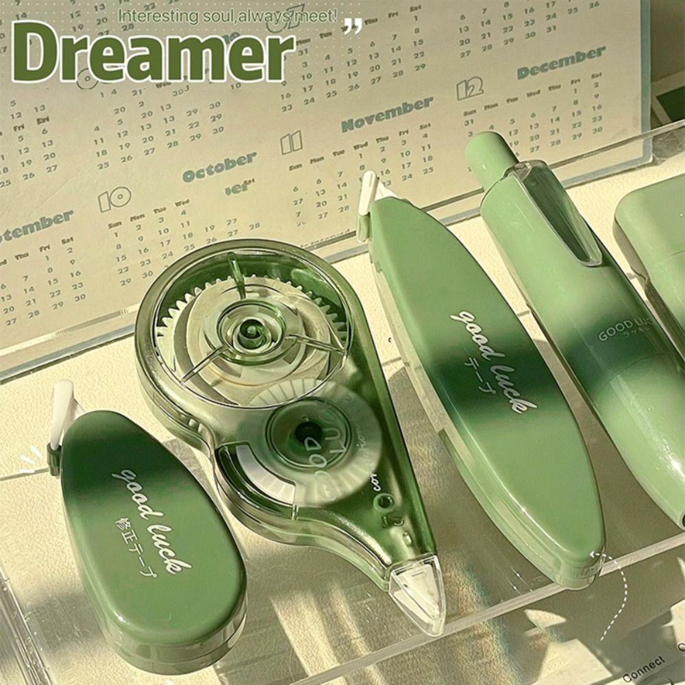 5 шт. Бесшумная корректирующая лента Неповторяющийся градиентный цвет Бесшумное покрытие Лента 36 м Просторная Студенческая корректирующая лента