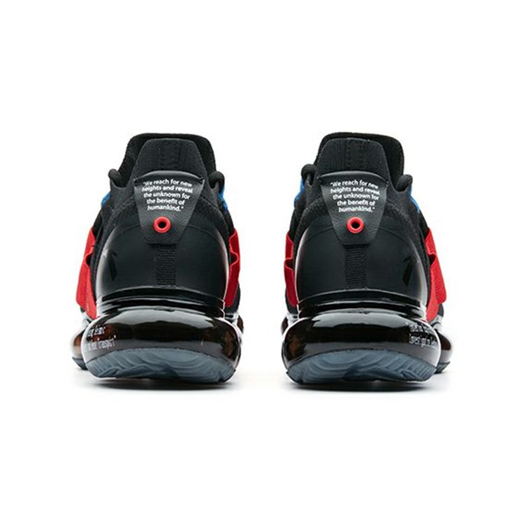 Anta Nasa Collaboration Low-Top Running Shoes Women Sneakers Black 92835509-2