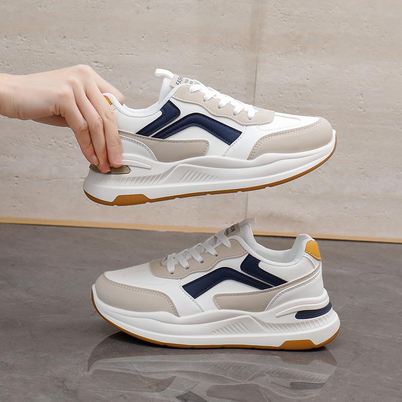 Ins корейская версия новой обуви для папы для девочек 2025 весна студент бег спортивная толстая подошва высота повседневная уличная съемка K907