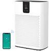 HEPA Air Purifier 15dB Quiet Sleep Mode. Smart Air Purifiers with App for Pet Hair