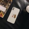 Забавный Коала Apple 15pro Max Прозрачный Чехол для Мобильного Телефона iPhone 16 14 Подушка Безопасности 13 Подходит для Ins Ветрозащитный 11 Мягкий