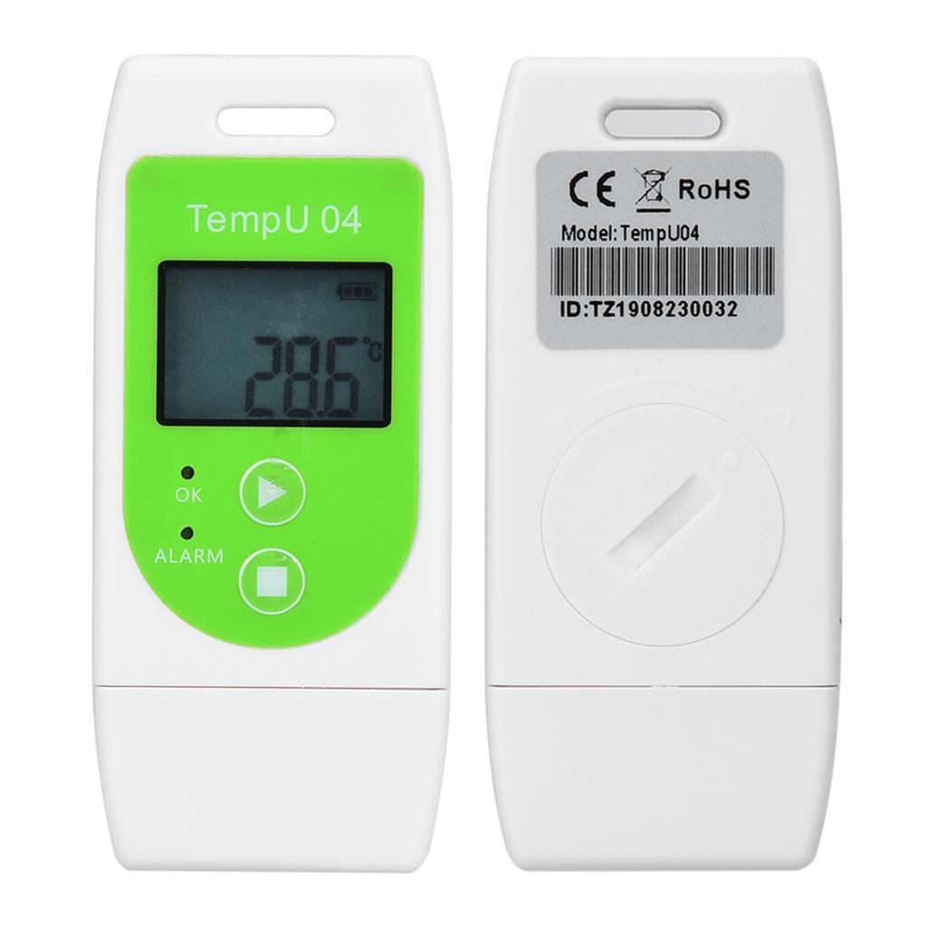 TempU04 PDF USB Temperature Data Logger Reusable Temperature Recorder
